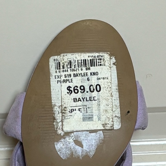 purple sandal heels - Picture 5 of 5